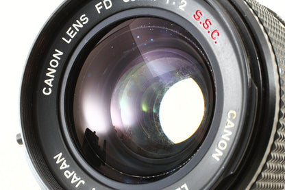 外観美品◆Canon キャノン FD 35mm F2 S.S.C