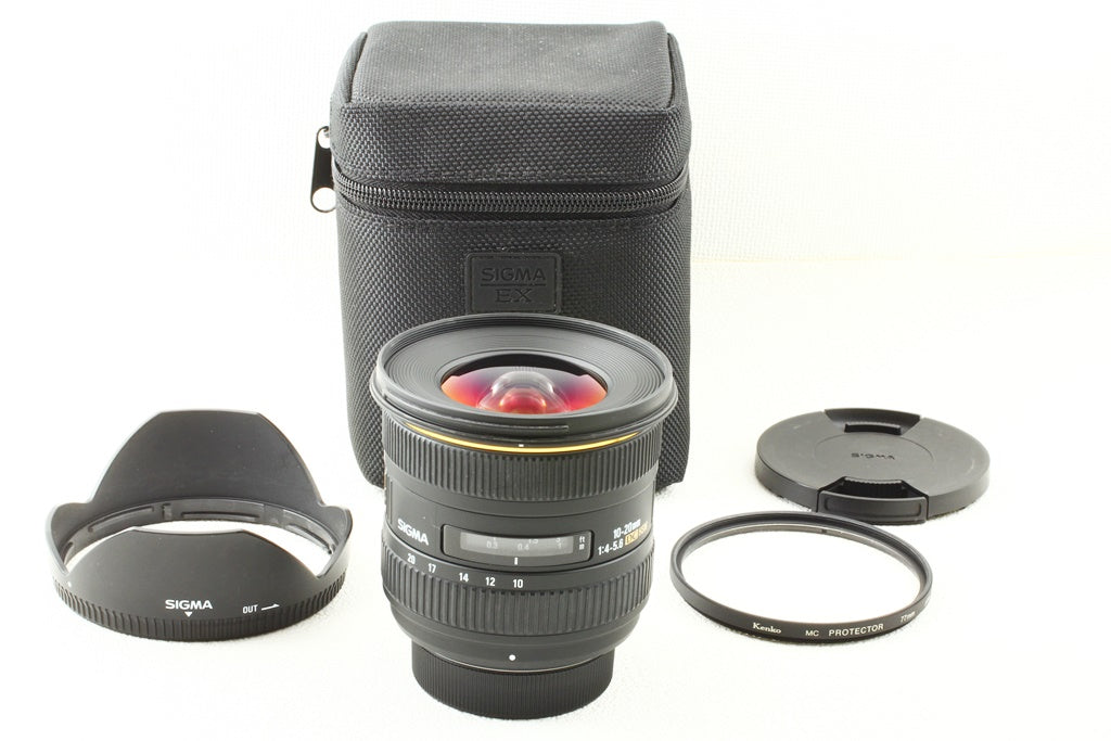 美品◆SIGMA AF 10-20mm F4-5.6 EX DC HSM Nikon