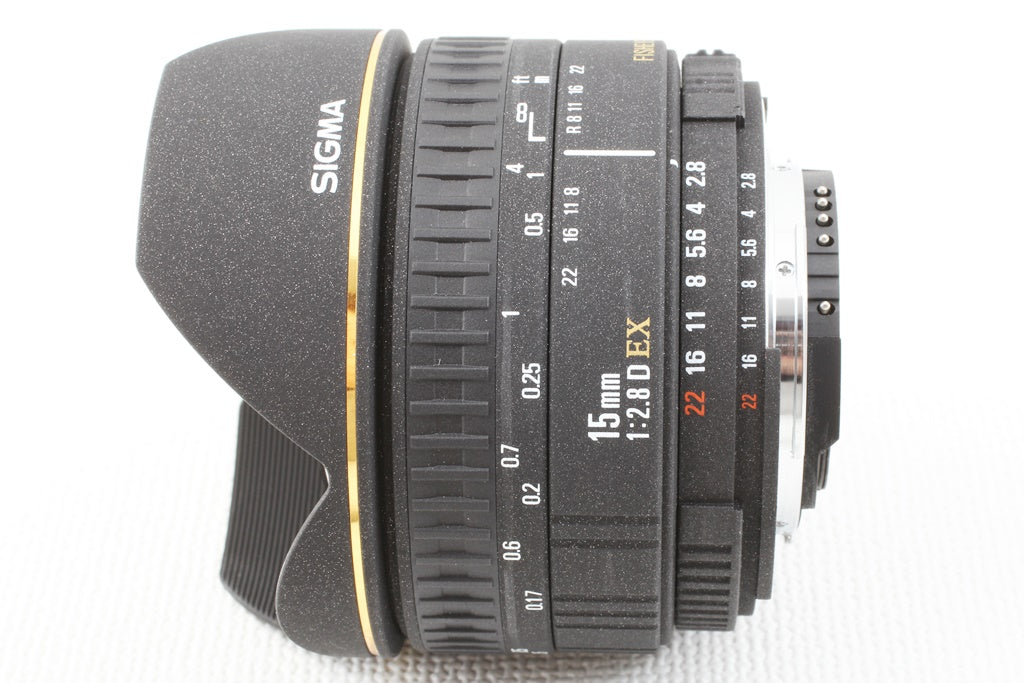 極上品◆SIGMA AF 15mm F2.8 EX Fisheye Nikon
