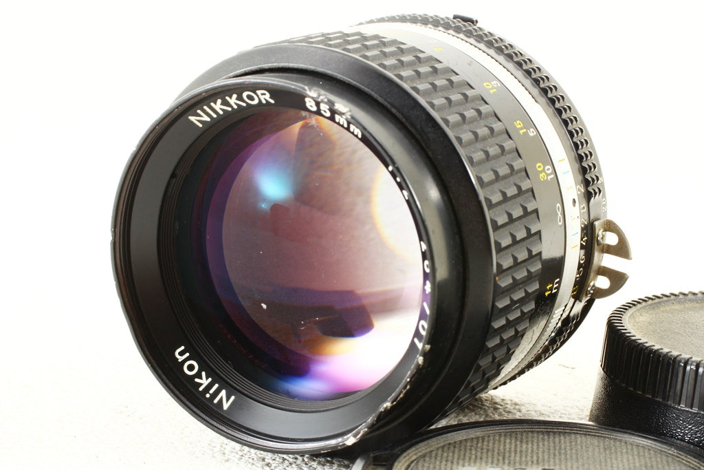 美品◆NIKON Ai-S NIKKOR 85mm F2