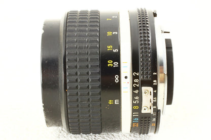 美品◆NIKON Ai-S NIKKOR 85mm F2