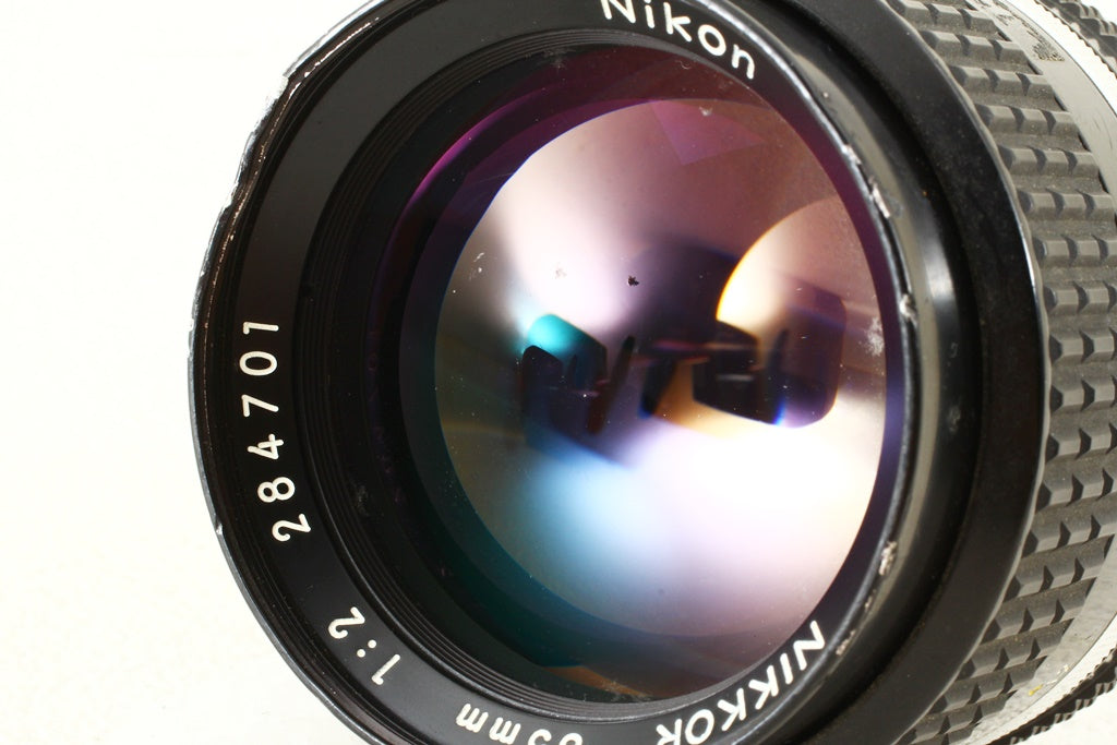 美品◆NIKON Ai-S NIKKOR 85mm F2