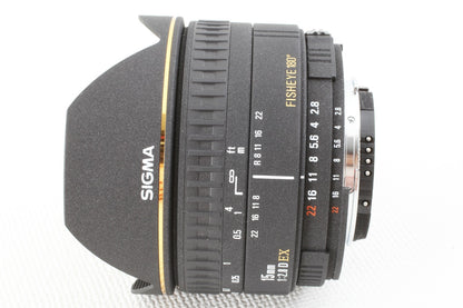 極上品◆SIGMA AF 15mm F2.8 EX Fisheye Nikon