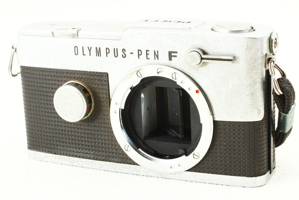 ジャンク品◆OLYMPUS PEN-FT F.ZUIKO Auto-S 38/1.8 E.ZUIKO auto-w 25/4
