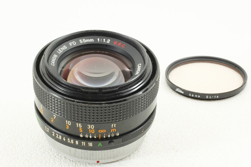 外観美品◆Canon FD 55mm F1.2 S.S.C