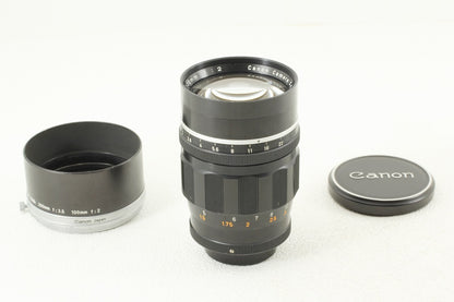 外観美品◆Canon 100mm F2 Leica Lマウント