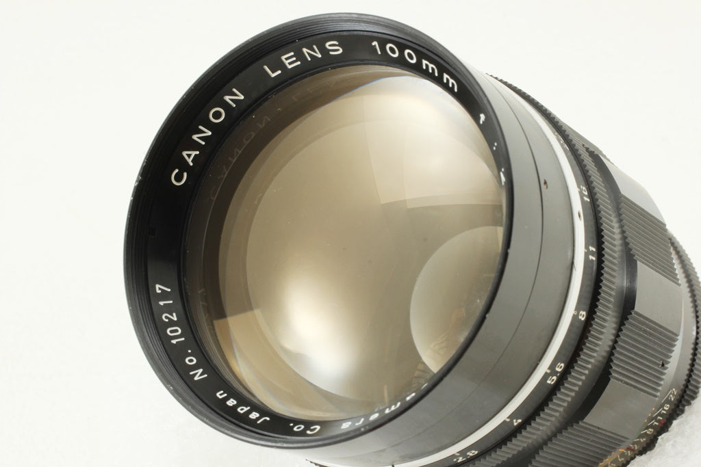 外観美品◆Canon 100mm F2 Leica Lマウント