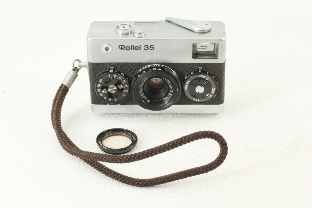 外観美品◆ROLLEI 35 Tessar 40/3.5 SINGAPORE