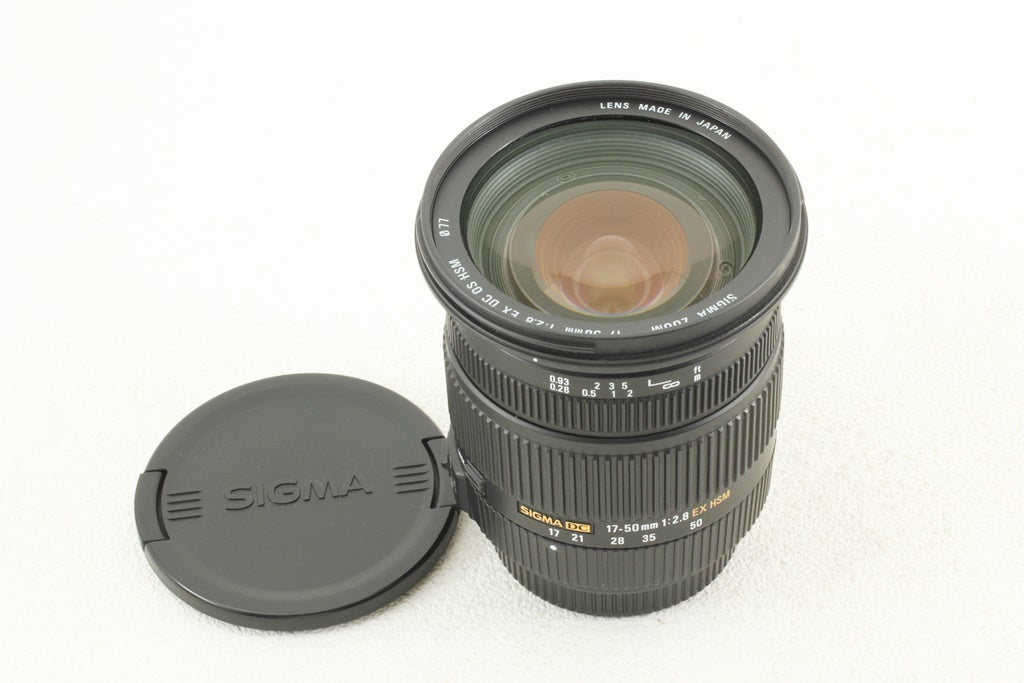 ジャンク品◆SIGMA 17-50mm F2.8 EX DC HSM Sony