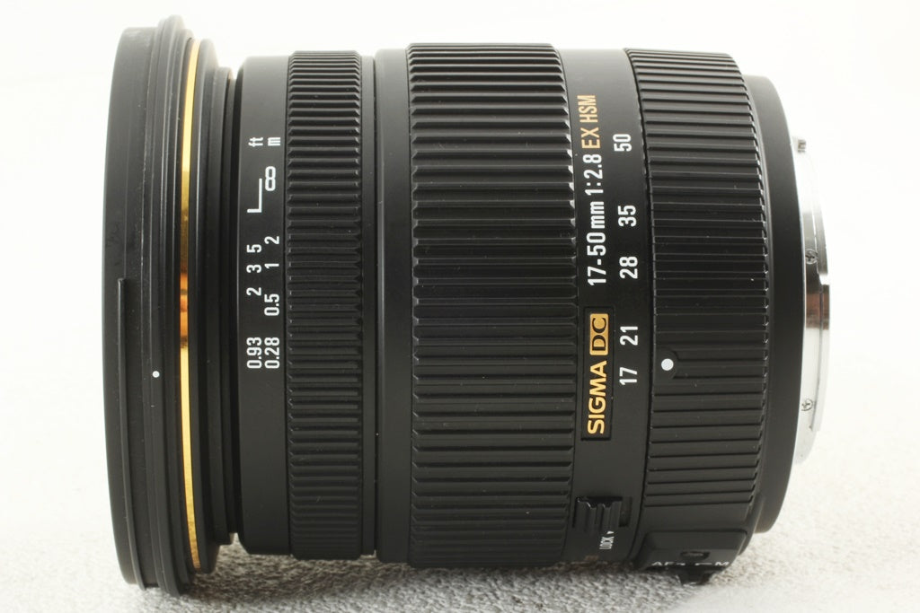 ジャンク品◆SIGMA 17-50mm F2.8 EX DC HSM Sony