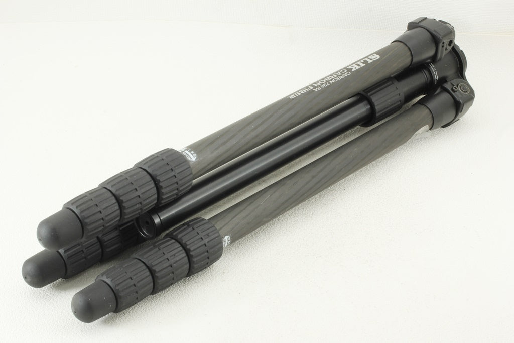 極上品◆SLIK スリック カーボン 724 FA 4段三脚