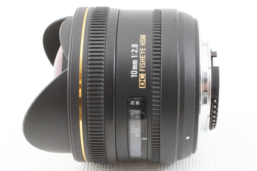 美品◆SIGMA 10mm F2.8 EX DC FISHEYE HSM Nikon