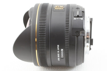 美品◆SIGMA 10mm F2.8 EX DC FISHEYE HSM Nikon