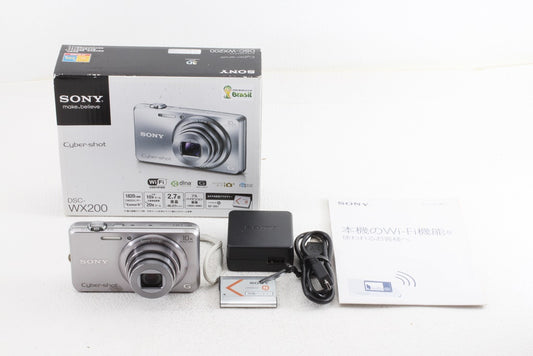 美品◆SONY Cyber-shot DSC-WX200