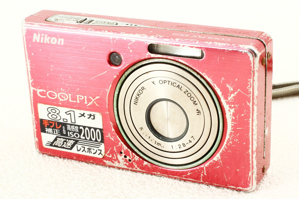 ジャンク品◆Nikon COOLPIX S510 コンデジ
