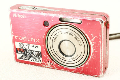 ジャンク品◆Nikon COOLPIX S510 コンデジ