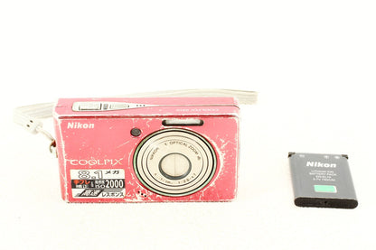 ジャンク品◆Nikon COOLPIX S510 コンデジ