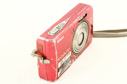 ジャンク品◆Nikon COOLPIX S510 コンデジ