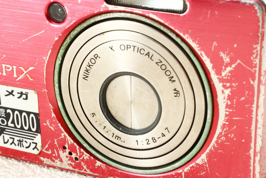 ジャンク品◆Nikon COOLPIX S510 コンデジ