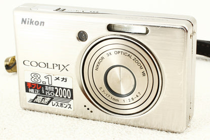 ジャンク品◆Nikon COOLPIX S510 コンデジ