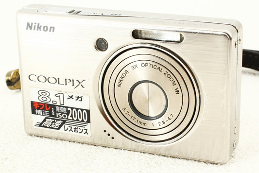 ジャンク品◆Nikon COOLPIX S510 コンデジ