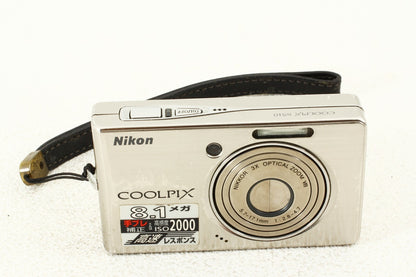 ジャンク品◆Nikon COOLPIX S510 コンデジ