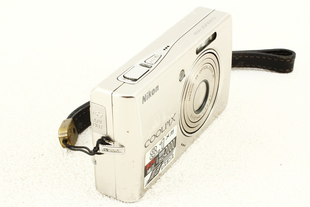 ジャンク品◆Nikon COOLPIX S510 コンデジ