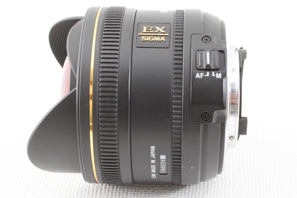 極上品◆SIGMA 10mm F2.8 EX DC FISHEYE HSM Nikon