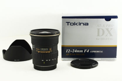 極上品◆TOKINA AT-X124 PRO DX AF12-24mm F4 Canon