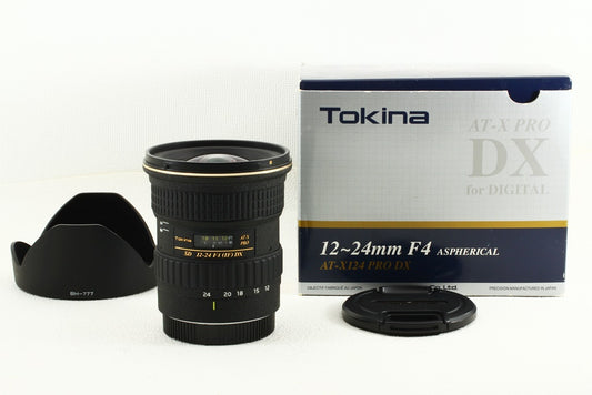 極上品◆TOKINA AT-X124 PRO DX AF12-24mm F4 Canon