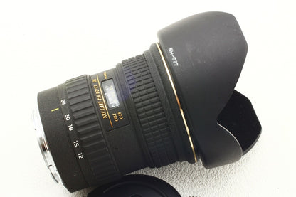 極上品◆TOKINA AT-X124 PRO DX AF12-24mm F4 Canon