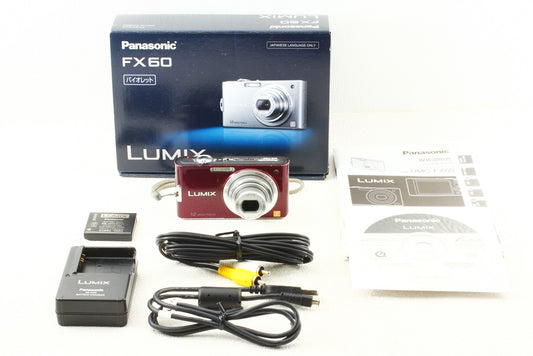 美品◆Panasonic LUMIX DMC-FX60 コンデジ