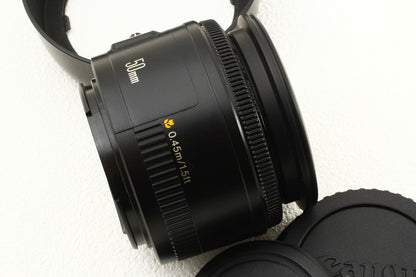 極上品◆Canon EF 50mm F1.8 Ⅱ2