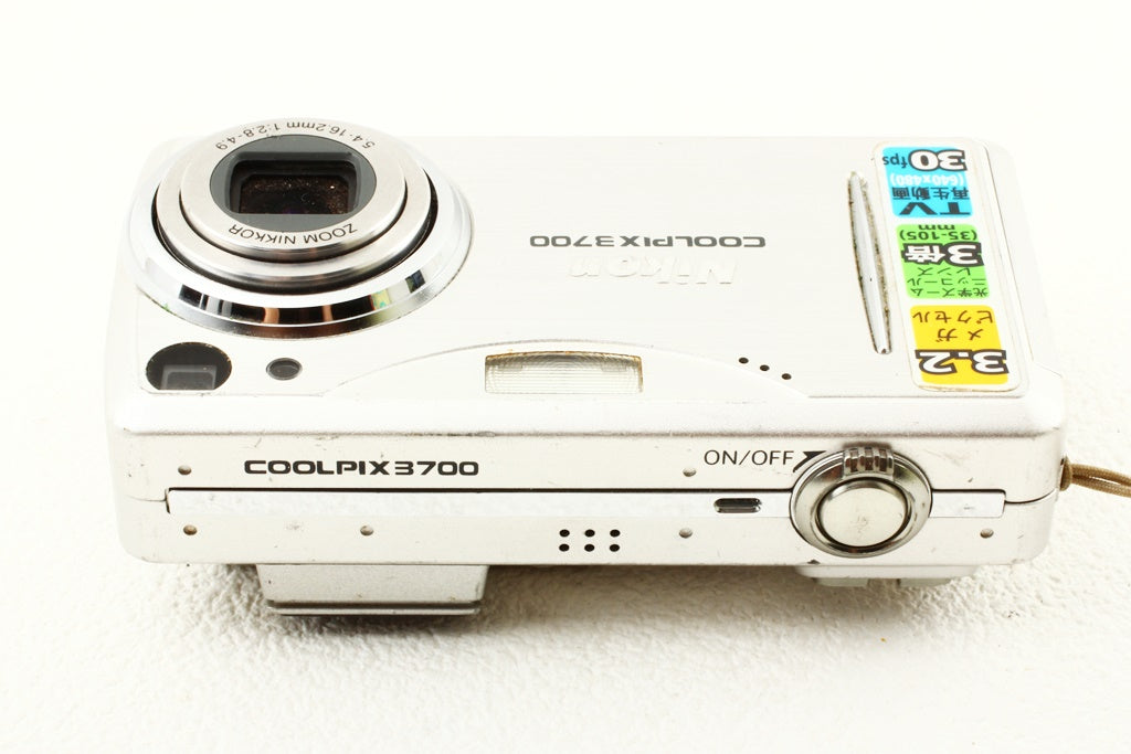 ジャンク品◆Nikon COOLPIX 3700