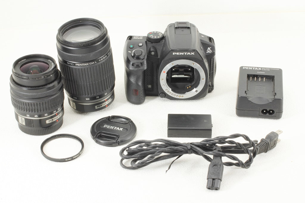 格安品◆Pentax  K-30 ダブルレンズキット デジタル一眼レフ