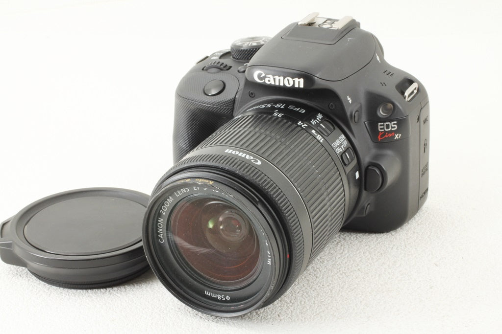 美品◆Canon EOS Kiss X7 + EF-S18-55
