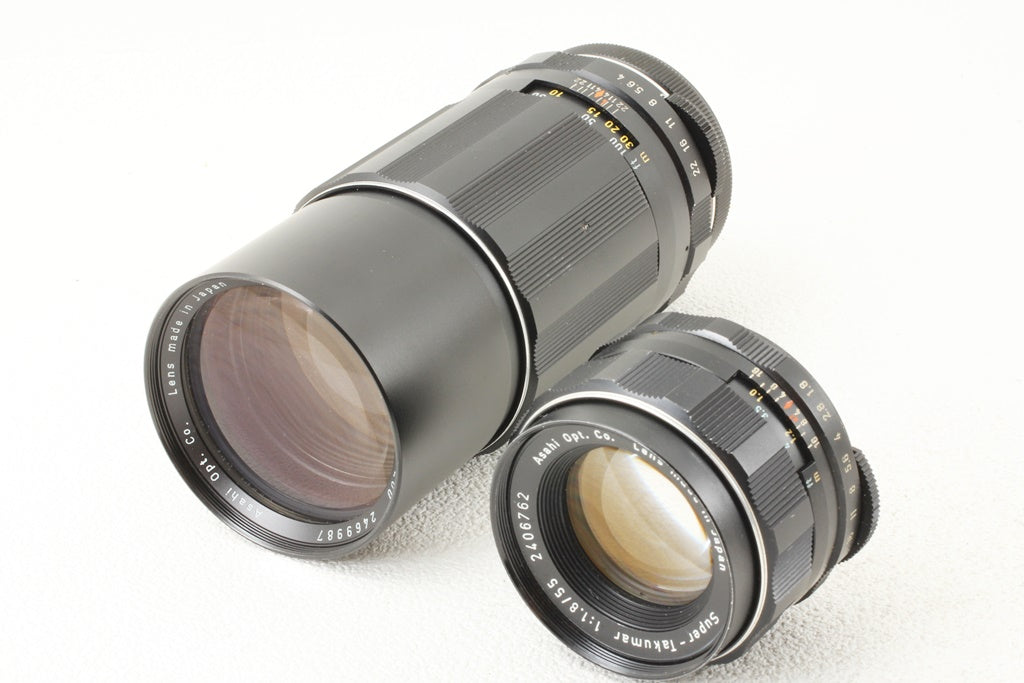 外観美品◆ASAHI Pentax レンズ付き 一眼レフフィルムカメラ