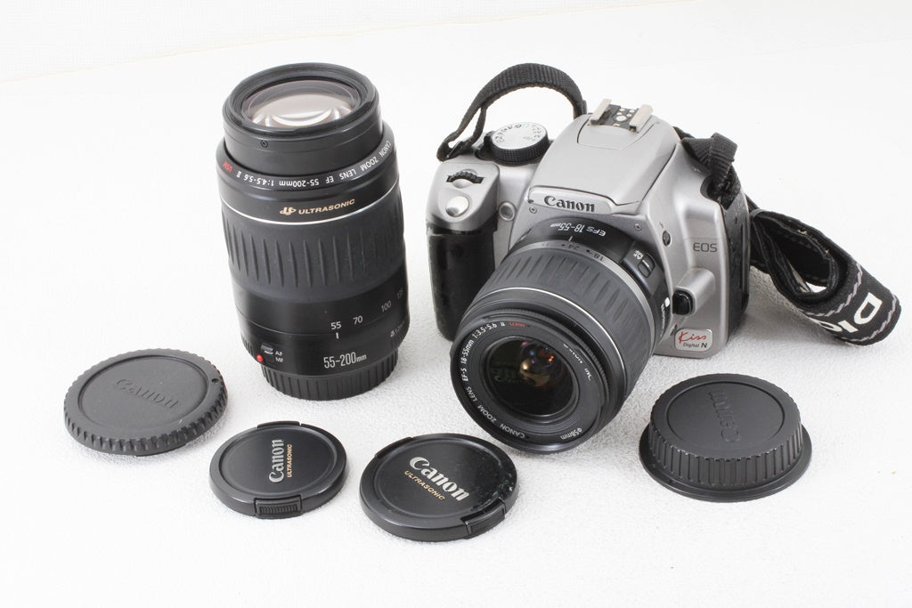 美品◆Canon EOS Kiss Digital N ダブルレンズキット