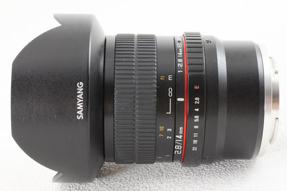 極上品◆SAMYANG 14mm F2.8 IF ED UMC AS Sony E