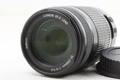 美品◆Canon EF-S 55-250mm F4-5.6 IS