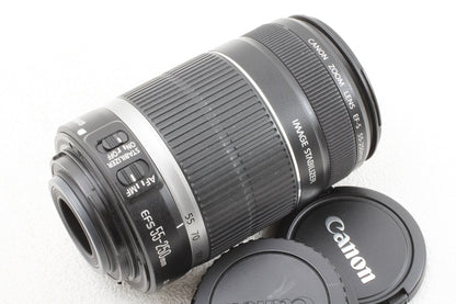 美品◆Canon EF-S 55-250mm F4-5.6 IS