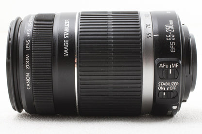 美品◆Canon EF-S 55-250mm F4-5.6 IS