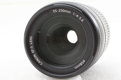 美品◆Canon EF-S 55-250mm F4-5.6 IS