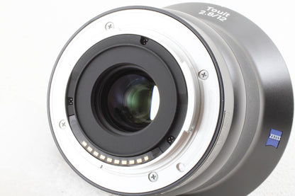 極上品◆Carl Zeiss Touit 12mm F2.8 Sony E