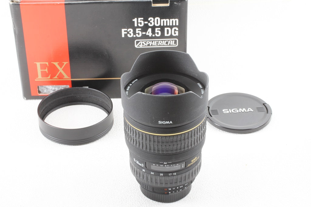美品◆SIGMA AF 15-30mm F3.5-4.5 EX DG Nikon