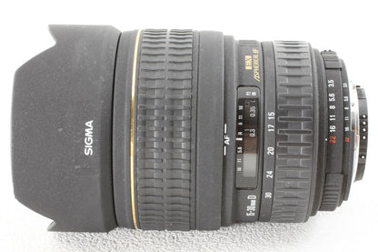 美品◆SIGMA AF 15-30mm F3.5-4.5 EX DG Nikon