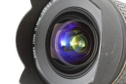 美品◆SIGMA AF 15-30mm F3.5-4.5 EX DG Nikon
