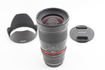 極上品◆SAMYANG 35mm F1.4 AS UMC