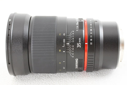 極上品◆SAMYANG 35mm F1.4 AS UMC