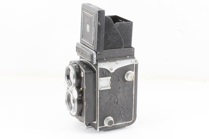 ジャンク品◆YASHICA YASHICA-D Yashikor 80mm F3.5